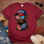 Merica Dog T-Shirt