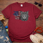 Cat & Flag T-Shirt