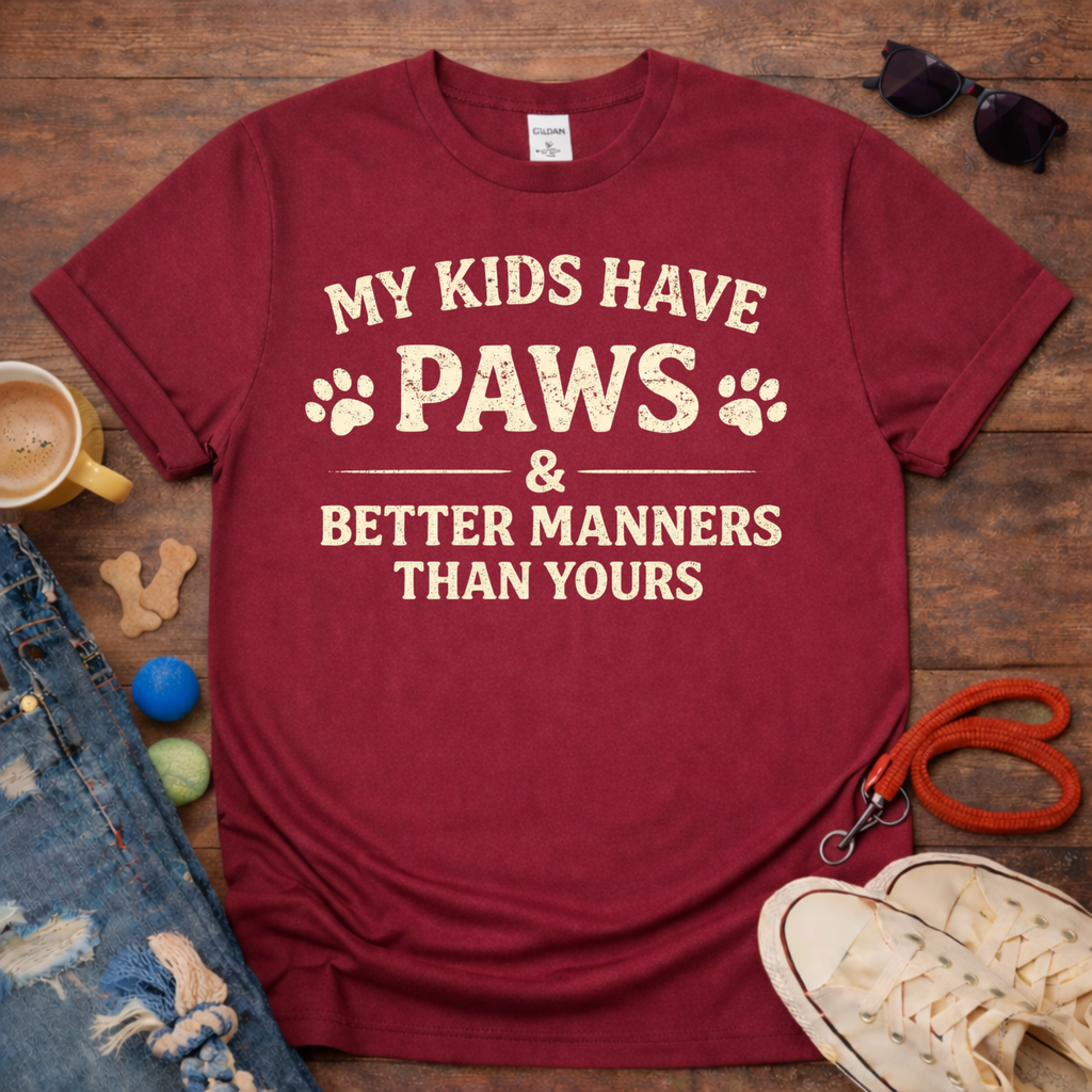 My Kids Have Paws T-Shirt