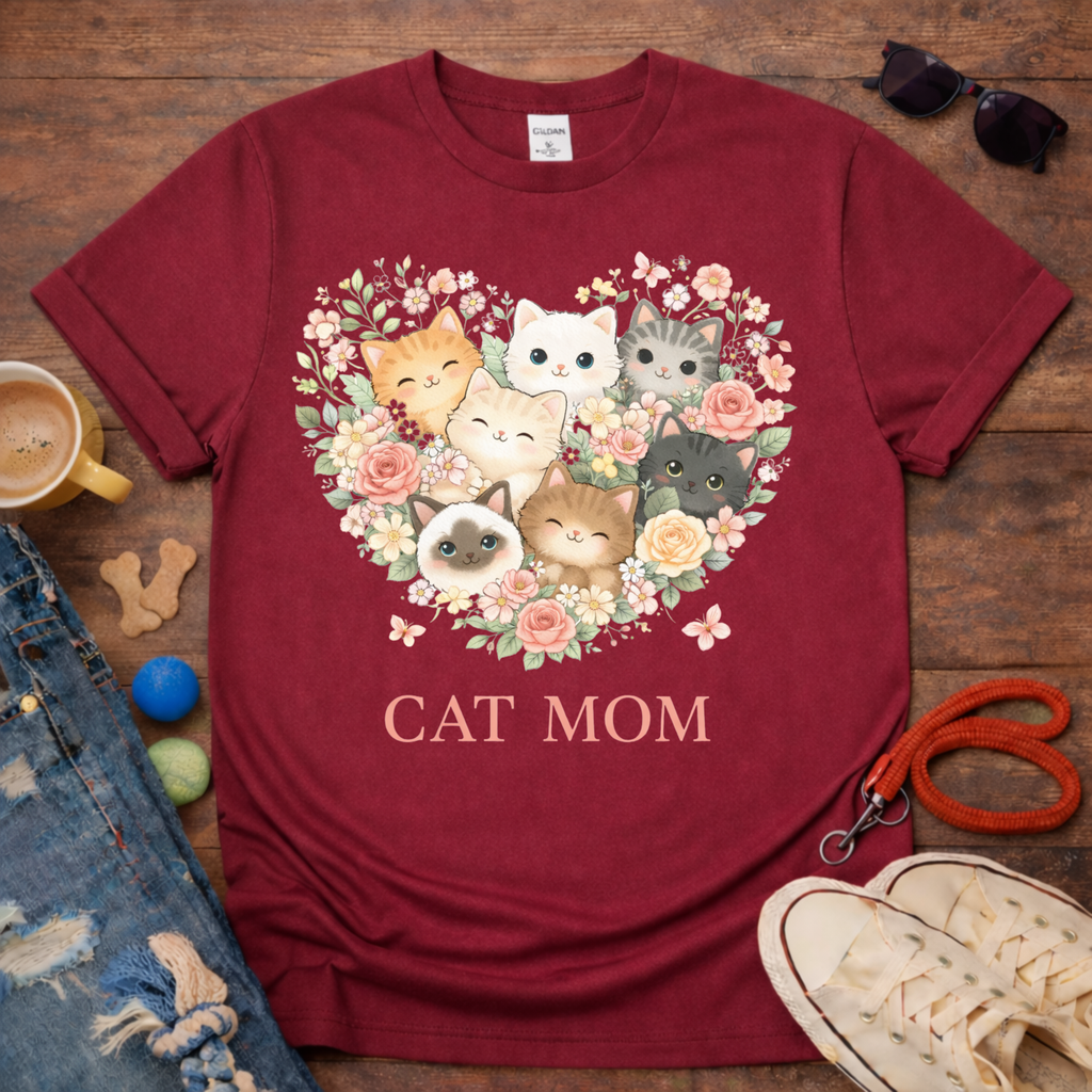 😻Cat Mom T-Shirt😻