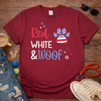 Red White & Woof 3 T-Shirt