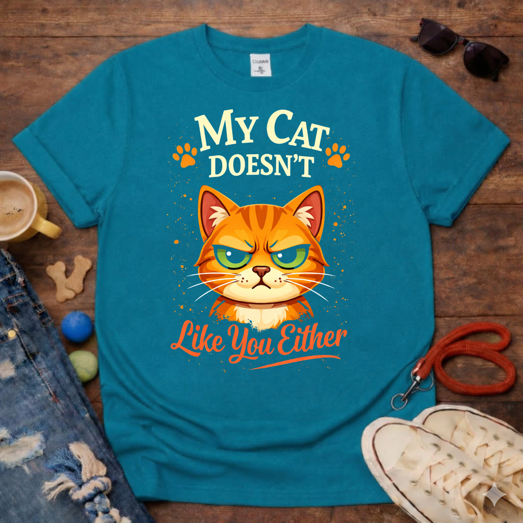 My Cat doesn't like you T-Shirt