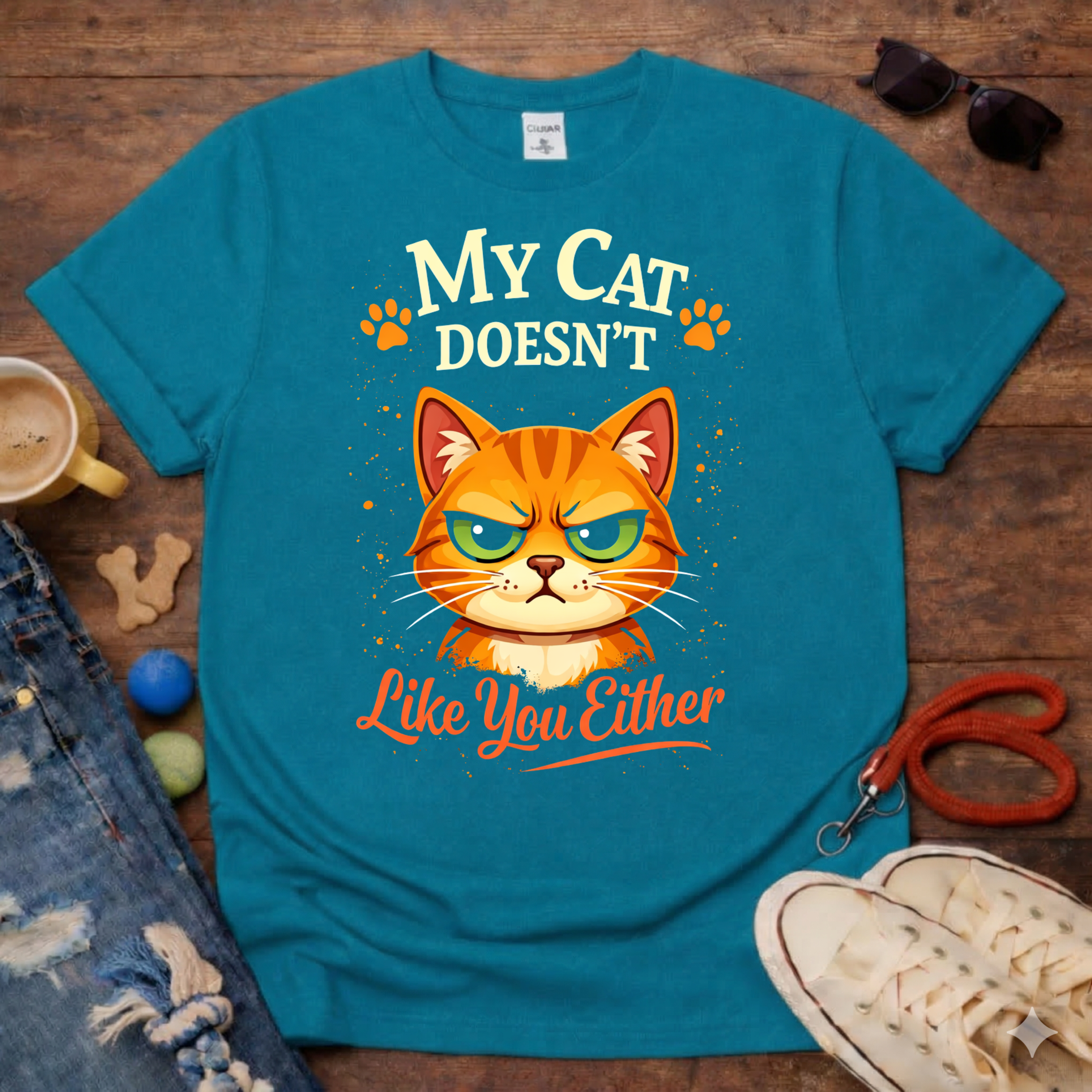 My Cat doesn't like you T-Shirt