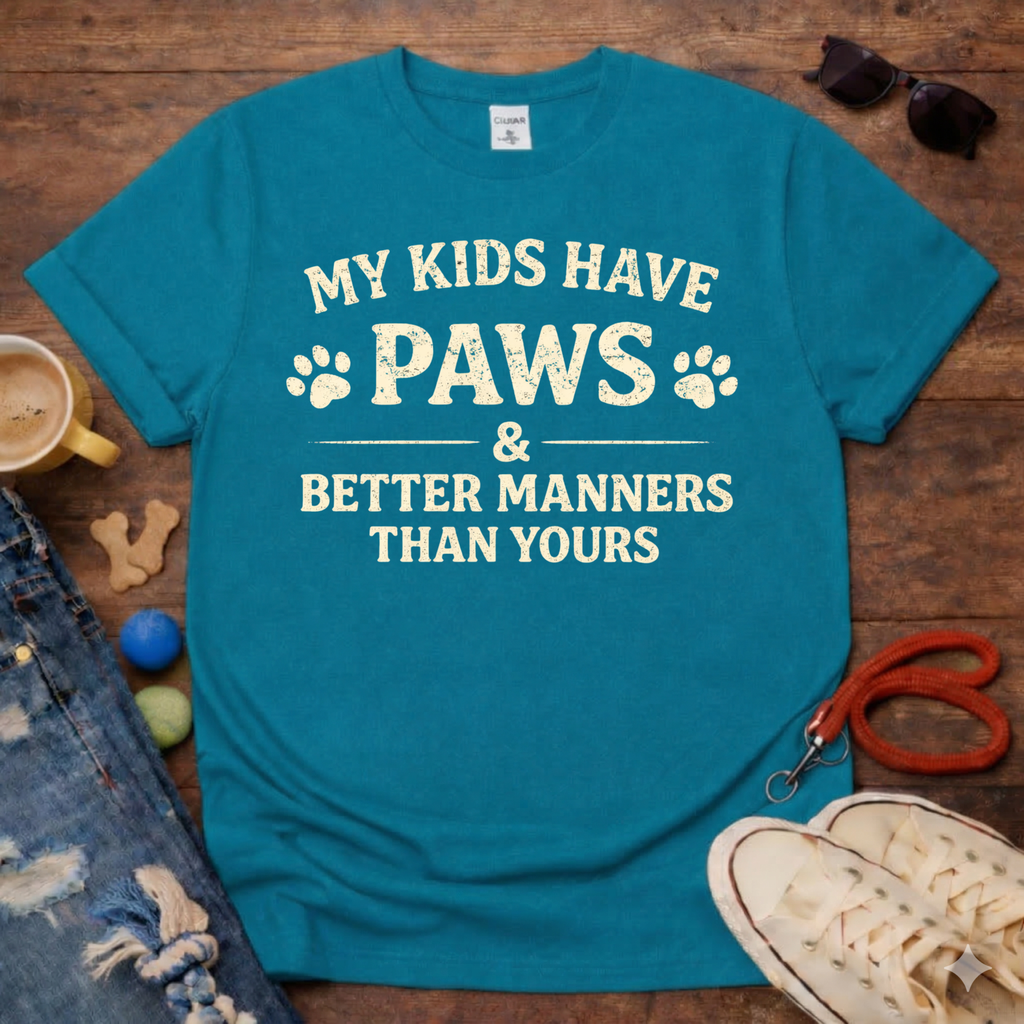 My Kids Have Paws T-Shirt
