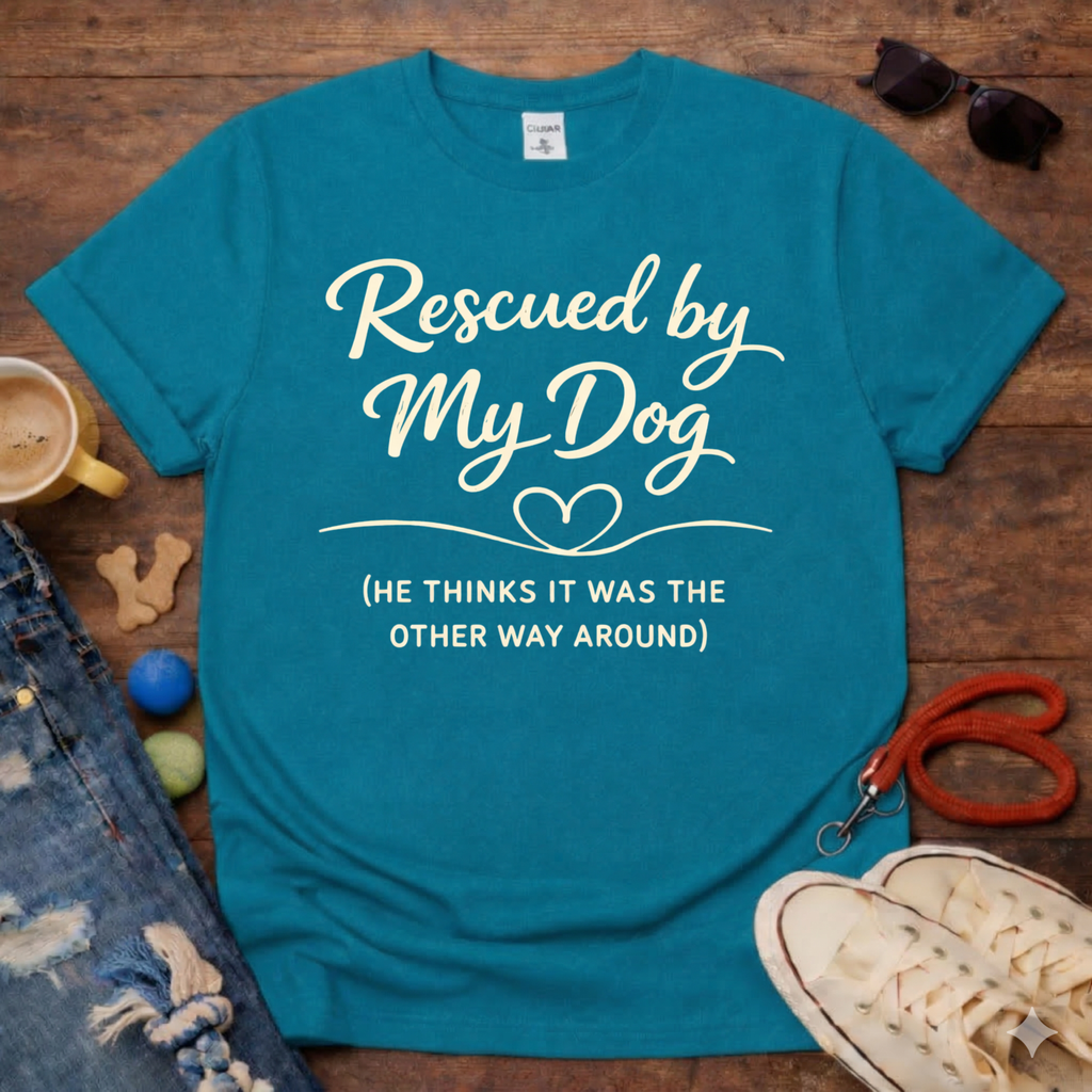 Rescued By My Dog T-Shirt