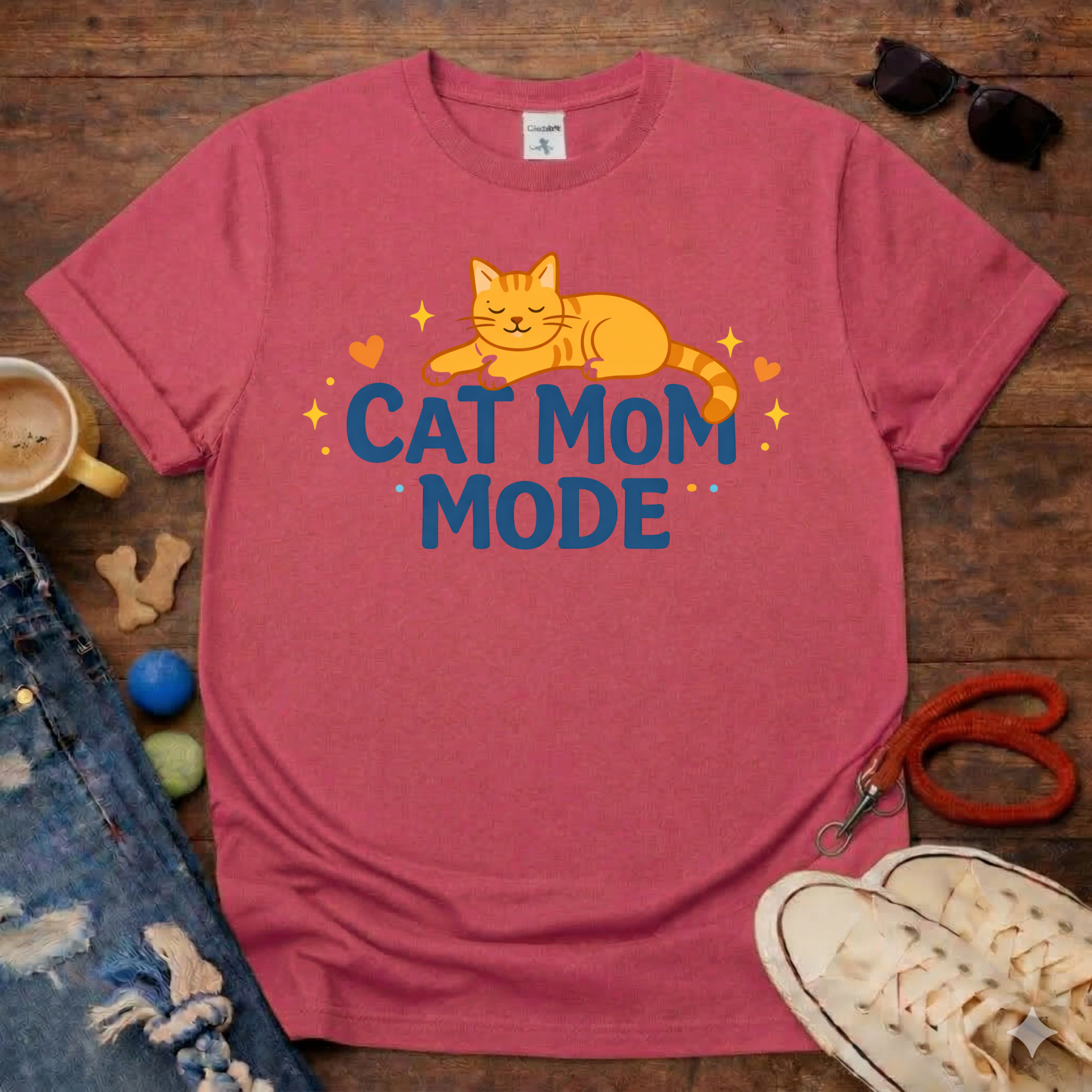 Cat Mom Mode T-Shirt