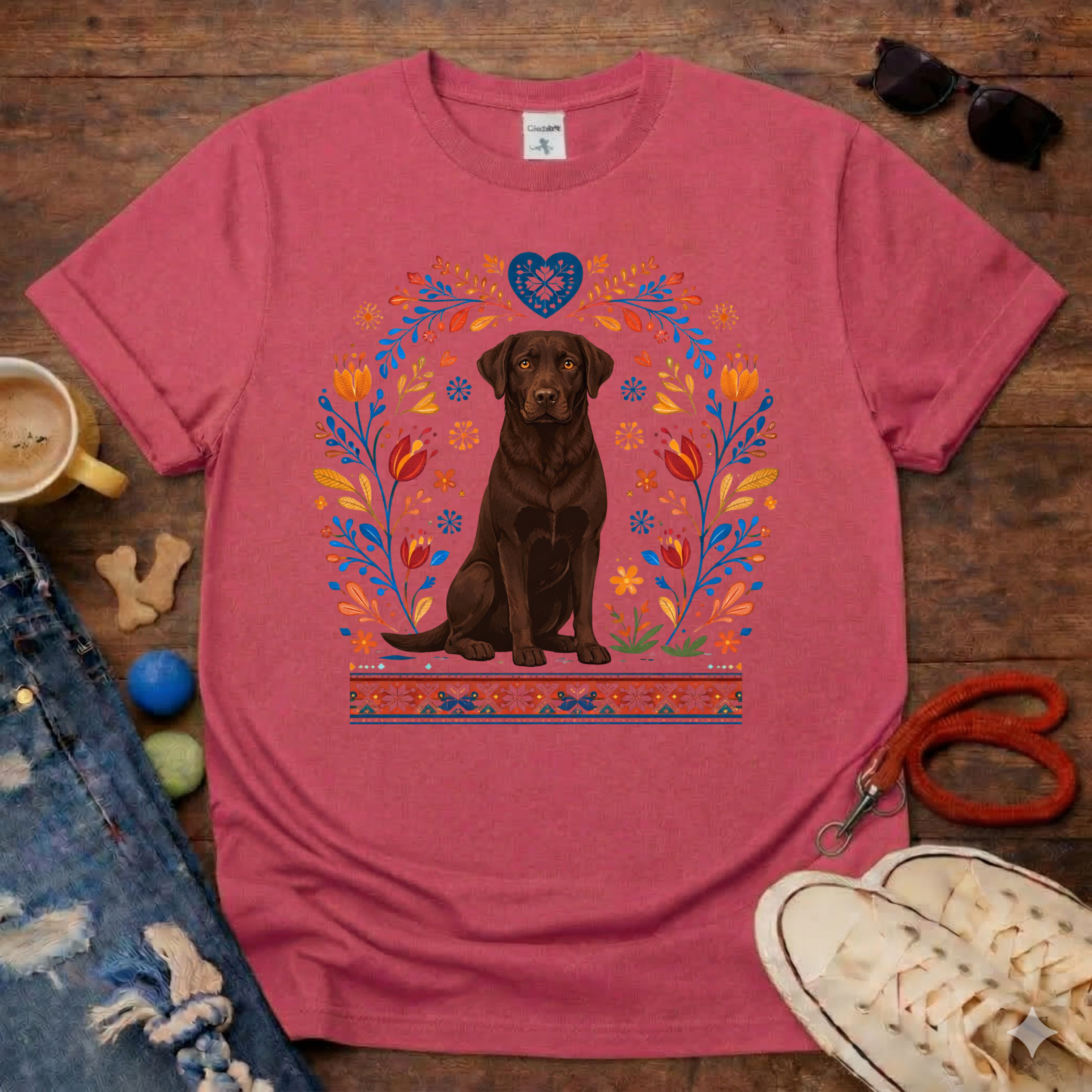 Floral Lab T-Shirt