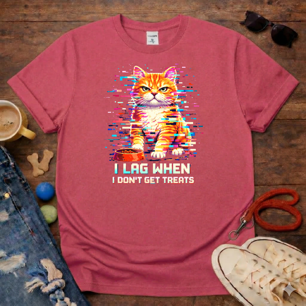 Lagging Cat T-Shirt