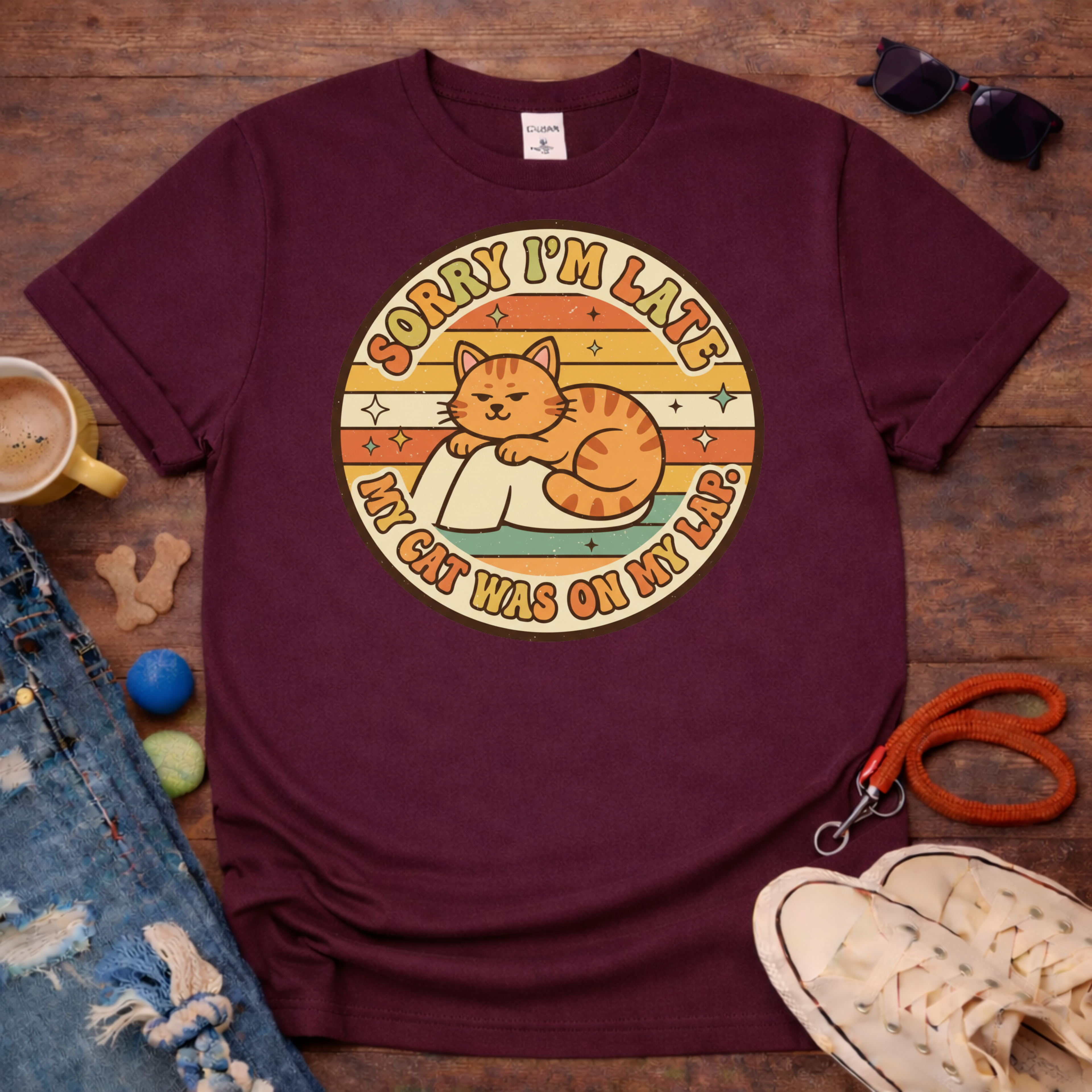 Lap Cat  T-Shirt