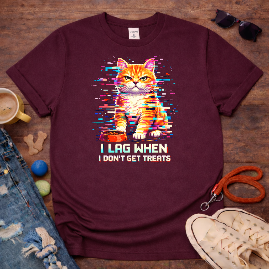 Lagging Cat T-Shirt