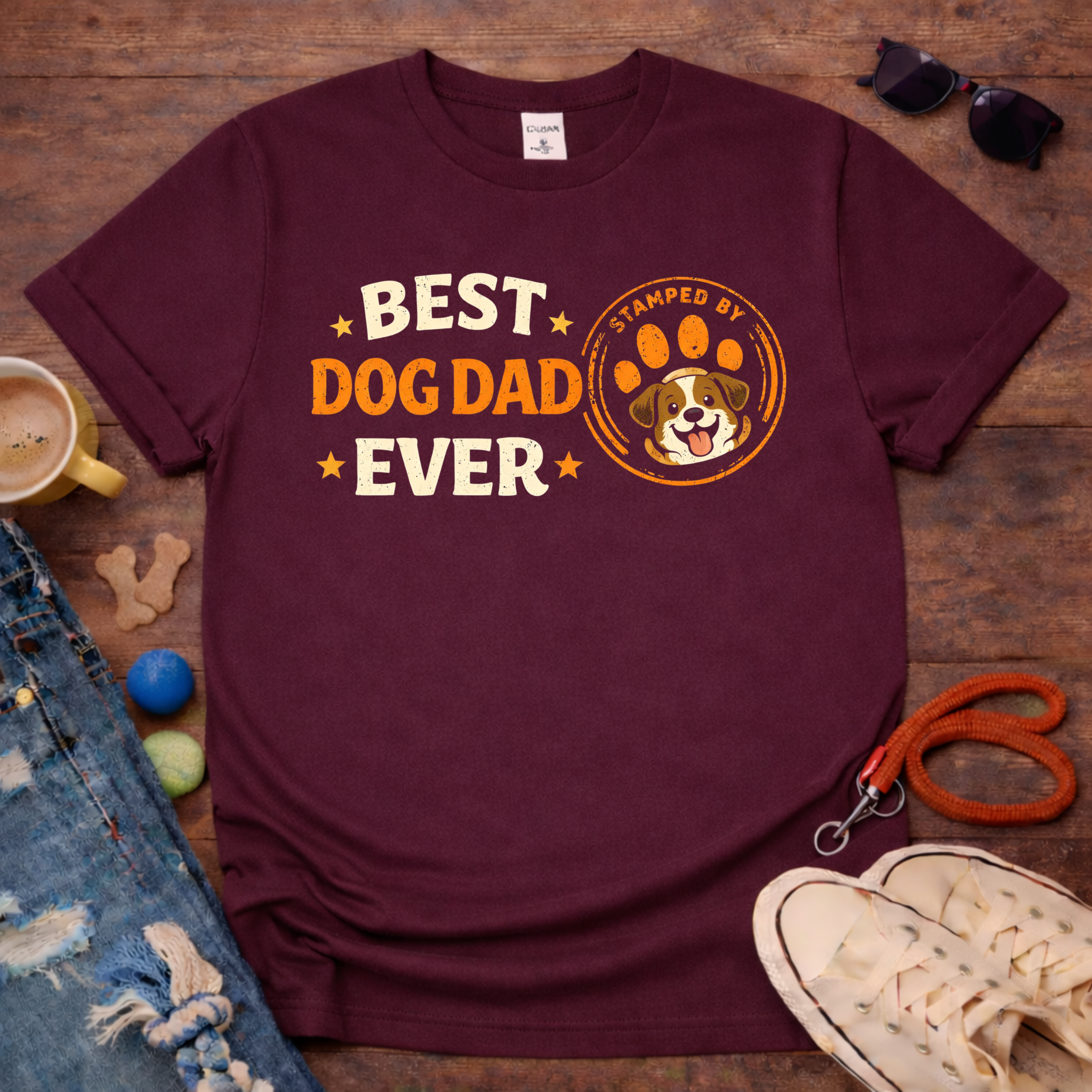 Best Dog Dad Ever T-Shirt