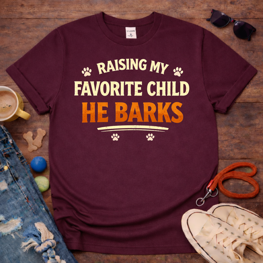 He Barks T-Shirt
