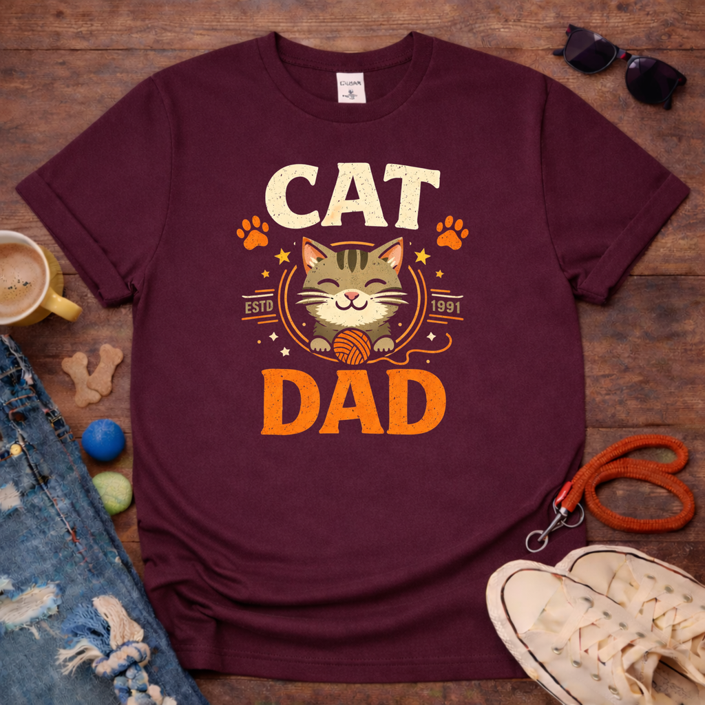 Cat Dad T-Shirt