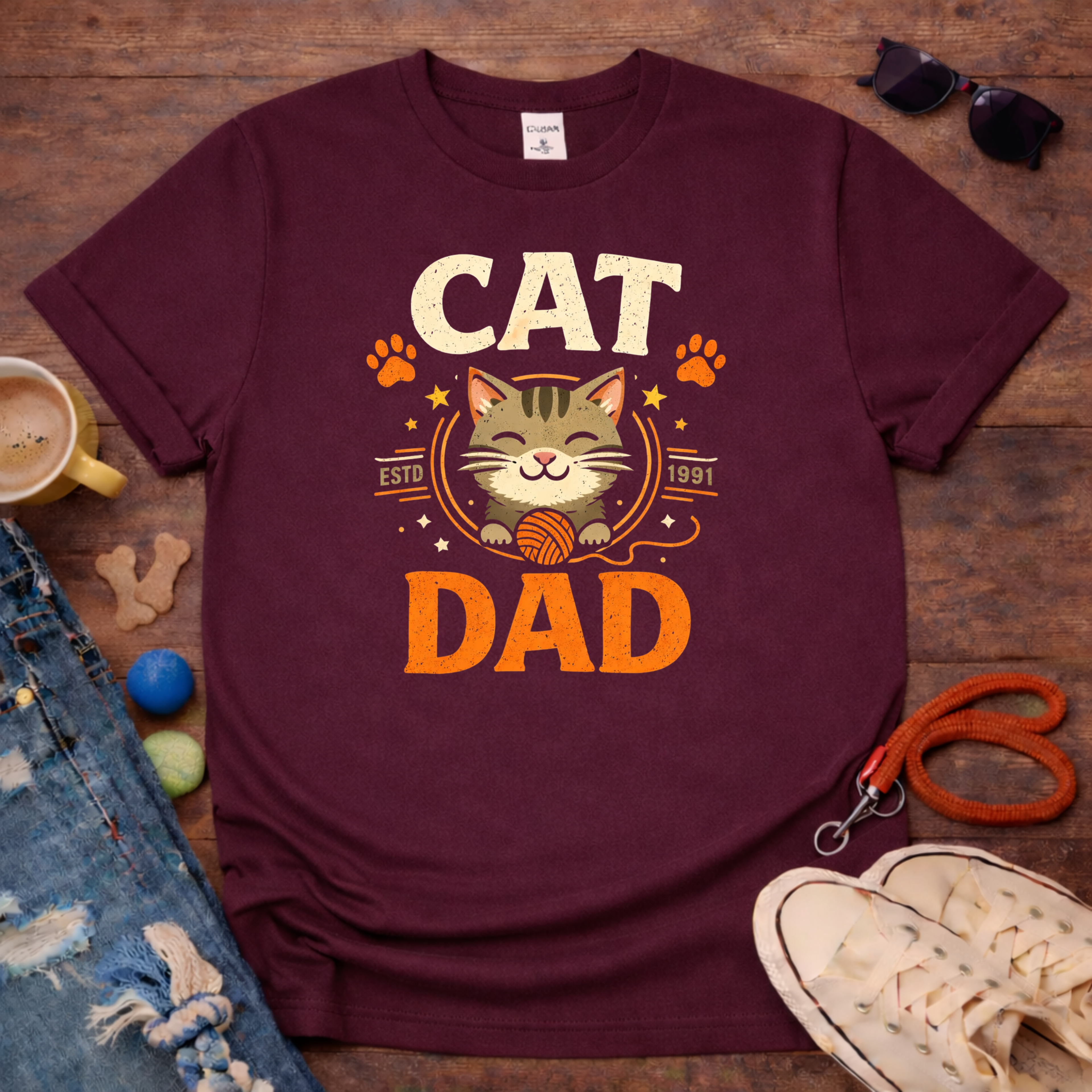 Cat Dad T-Shirt