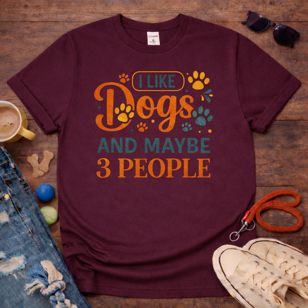 I like Dogs T-Shirt
