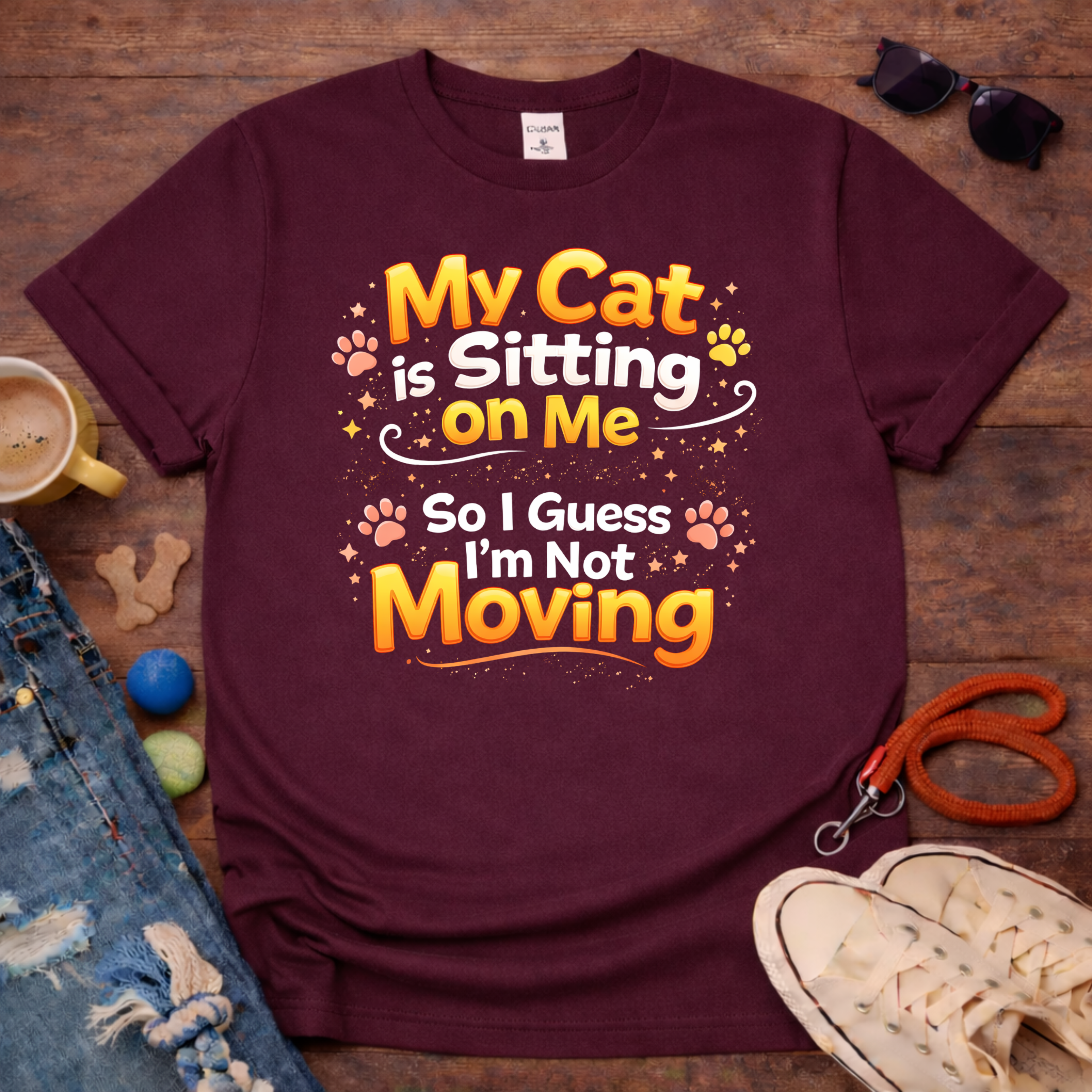 I'm not Moving  T-Shirt