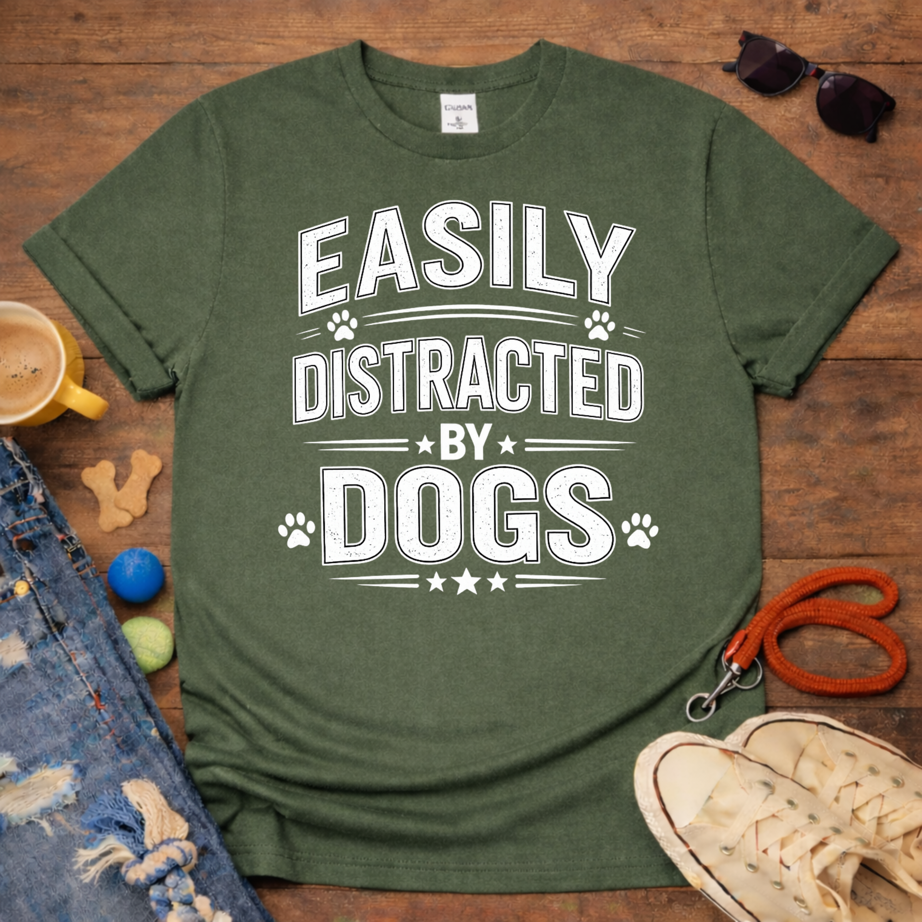 🐾Distracted by dogs T-Shirt🐾