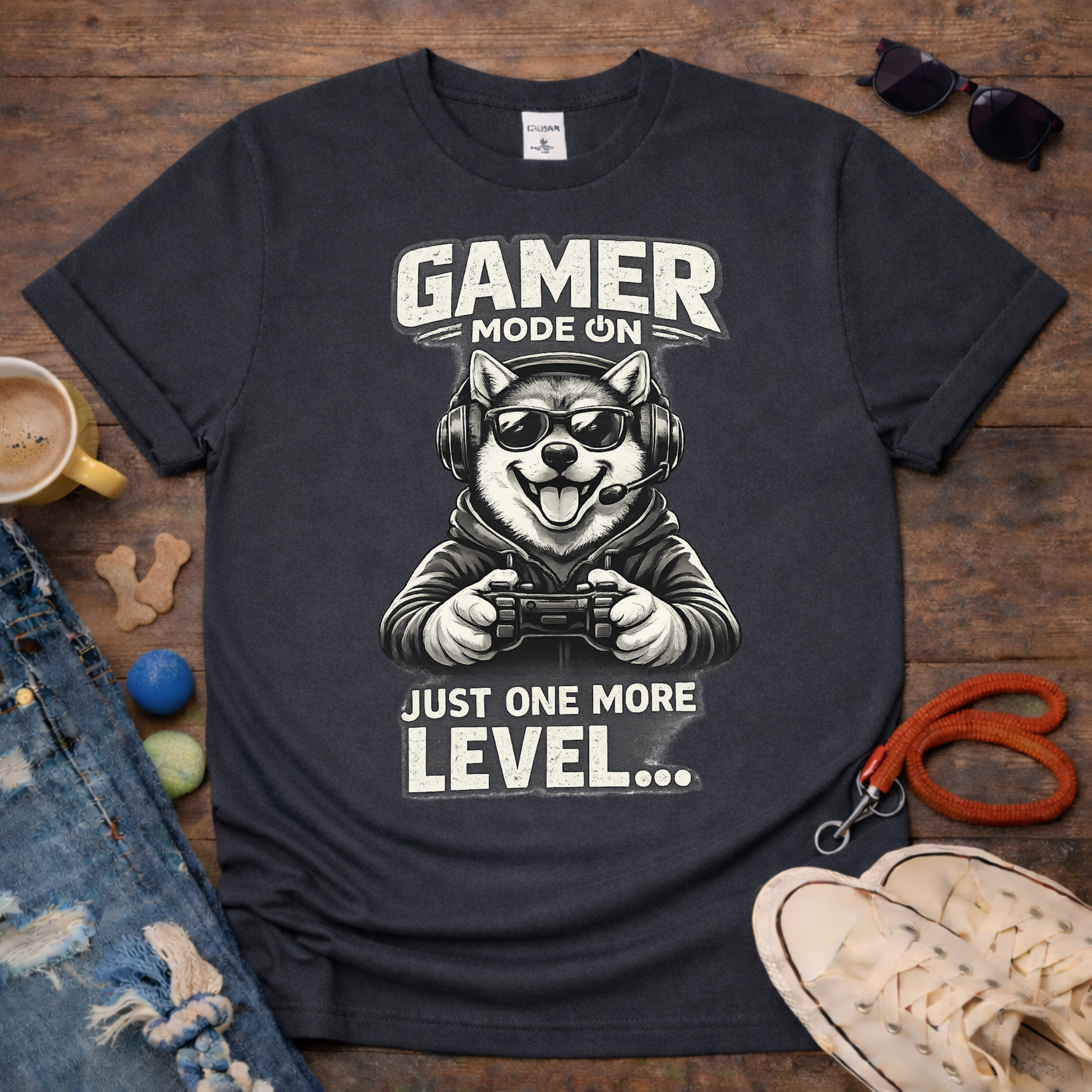 Gamer dog T-Shirt