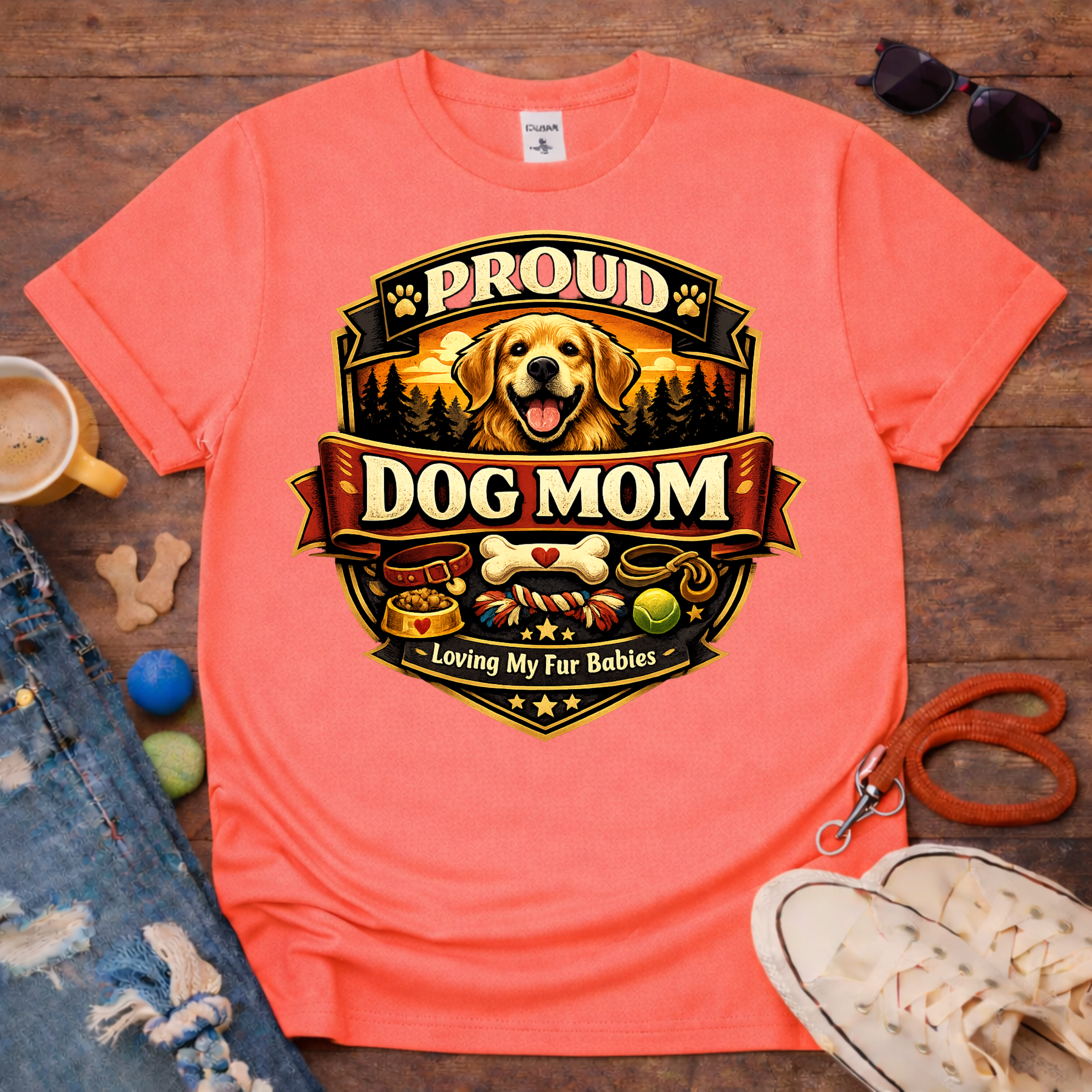 Proud Dog Mom T-Shirt
