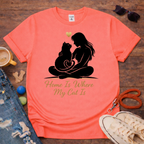 Home is Where My Cat is T-Shirt