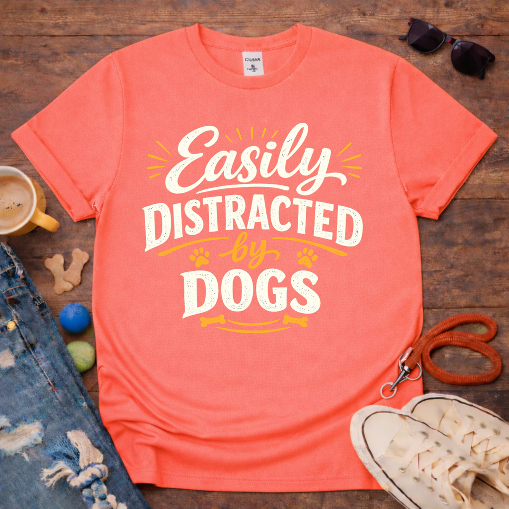 Distracted by dogs T-Shirt