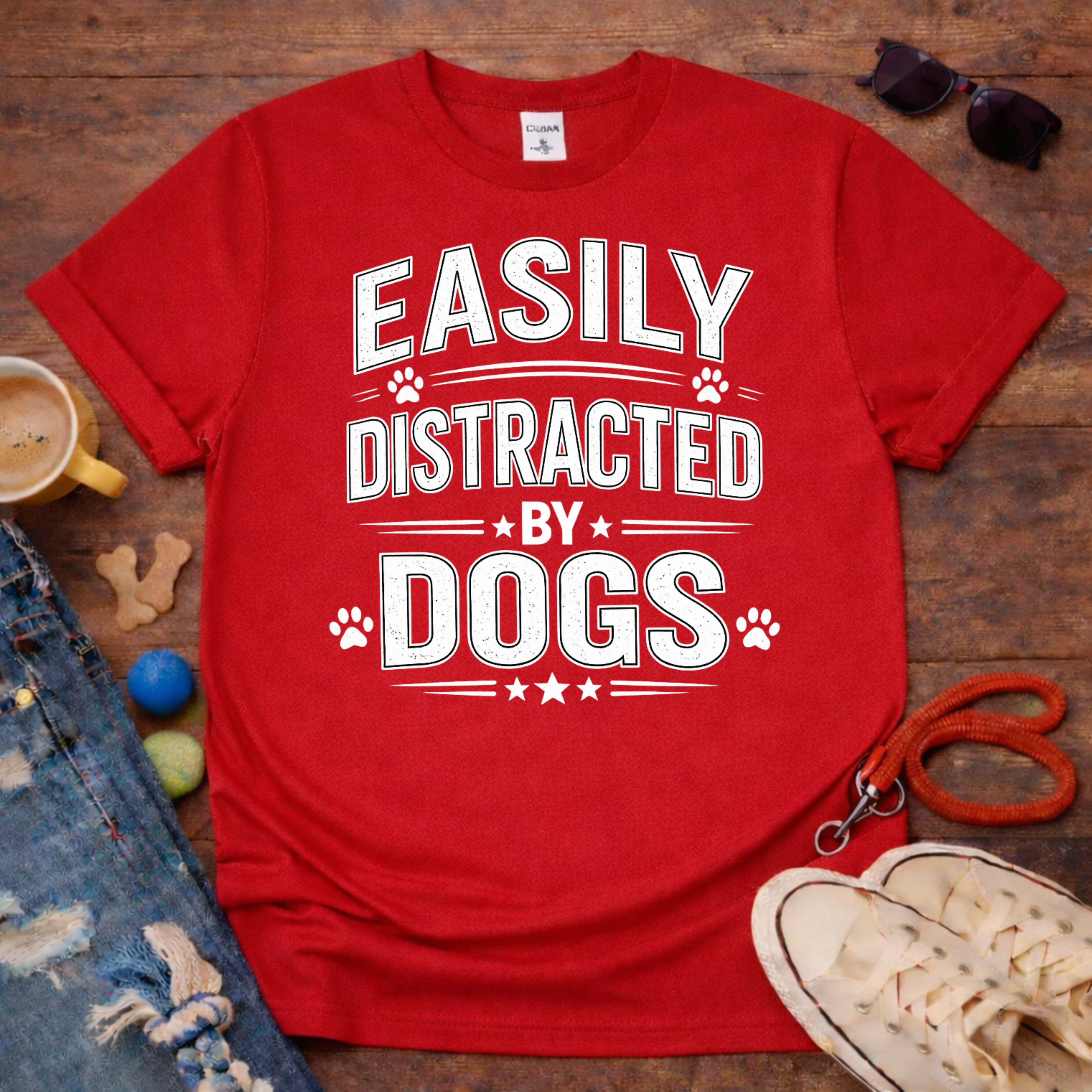 🐾Distracted by dogs T-Shirt🐾
