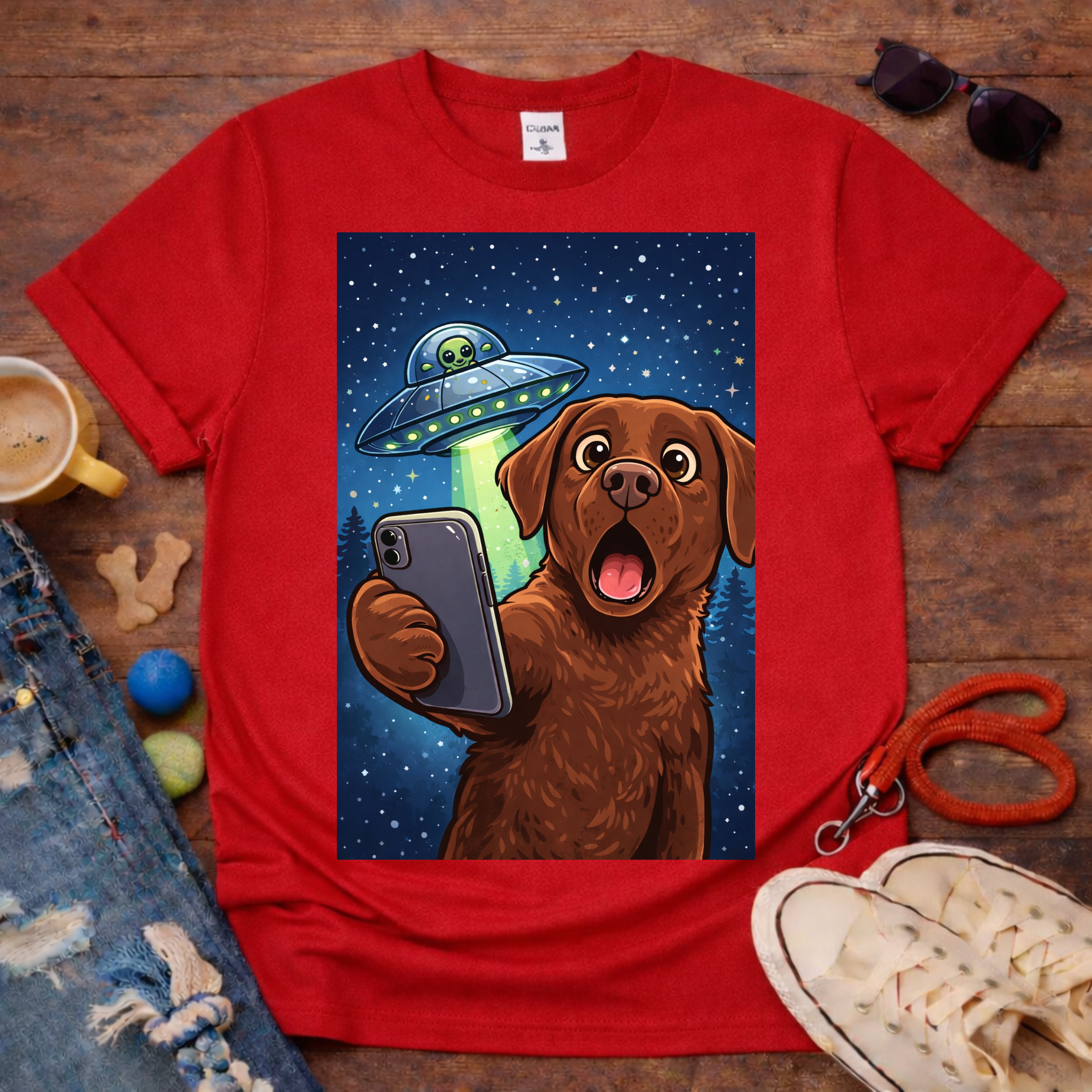 Alien selfie T-Shirt