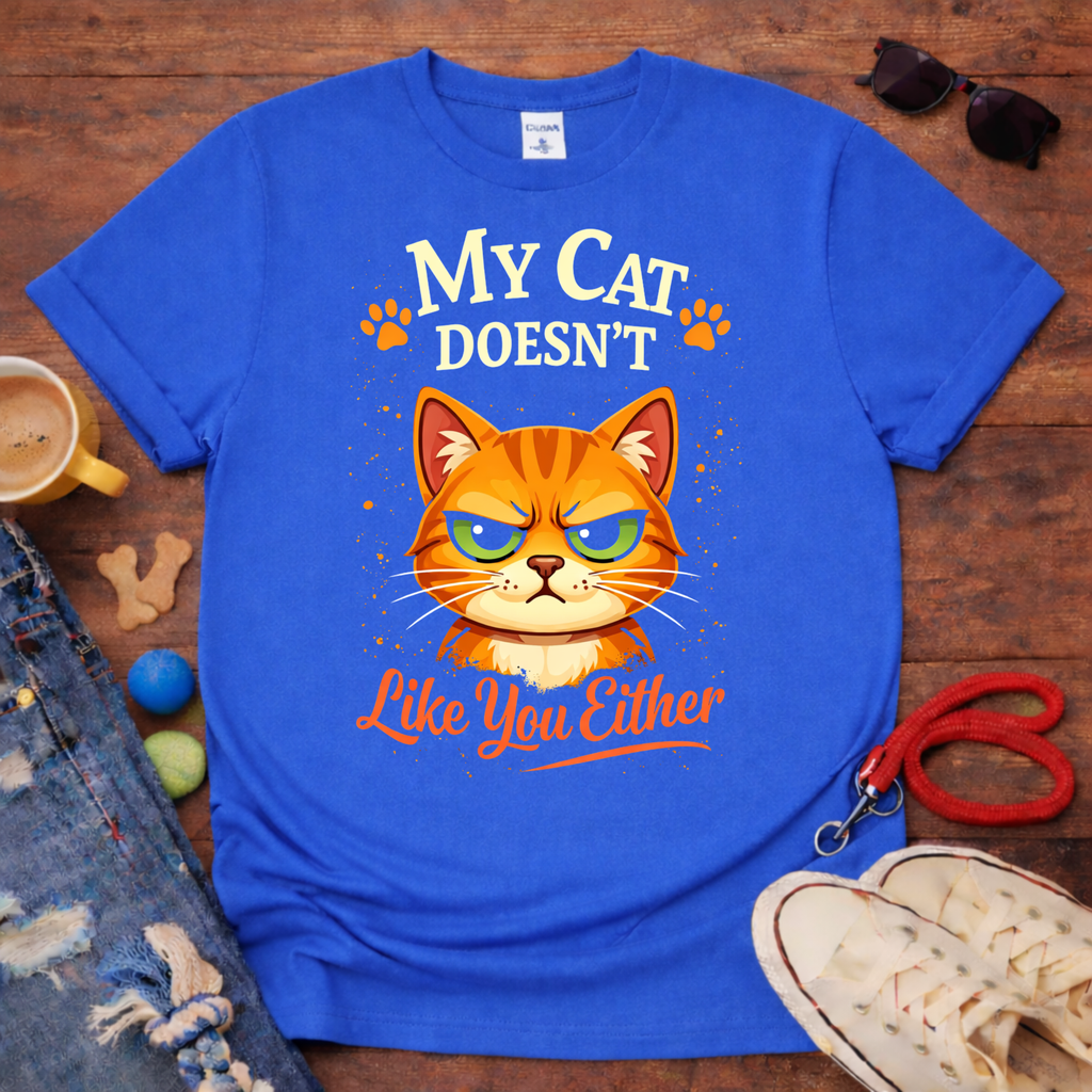 My Cat doesn't like you T-Shirt