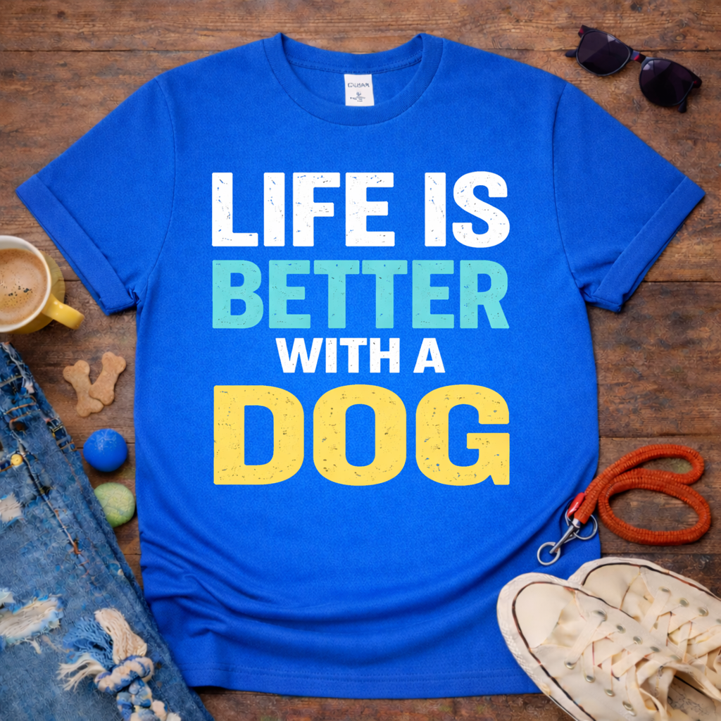 🐕Life is better with a dog T-Shirt🐕
