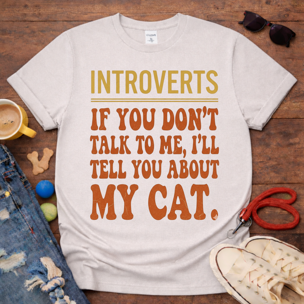 I'll tell you about my Cat T-Shirt