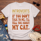 I'll tell you about my Cat T-Shirt