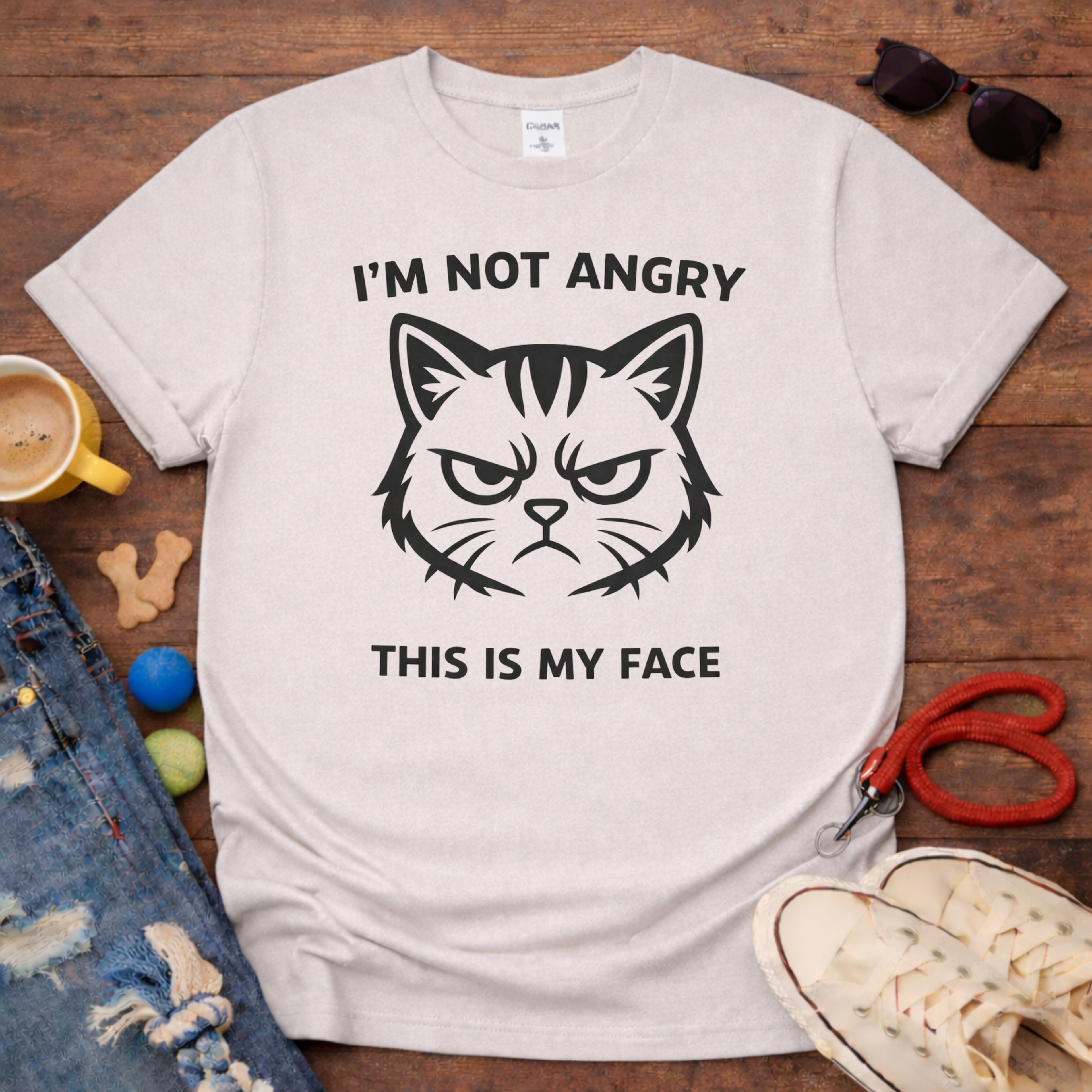 😡Mad look T-Shirt😡