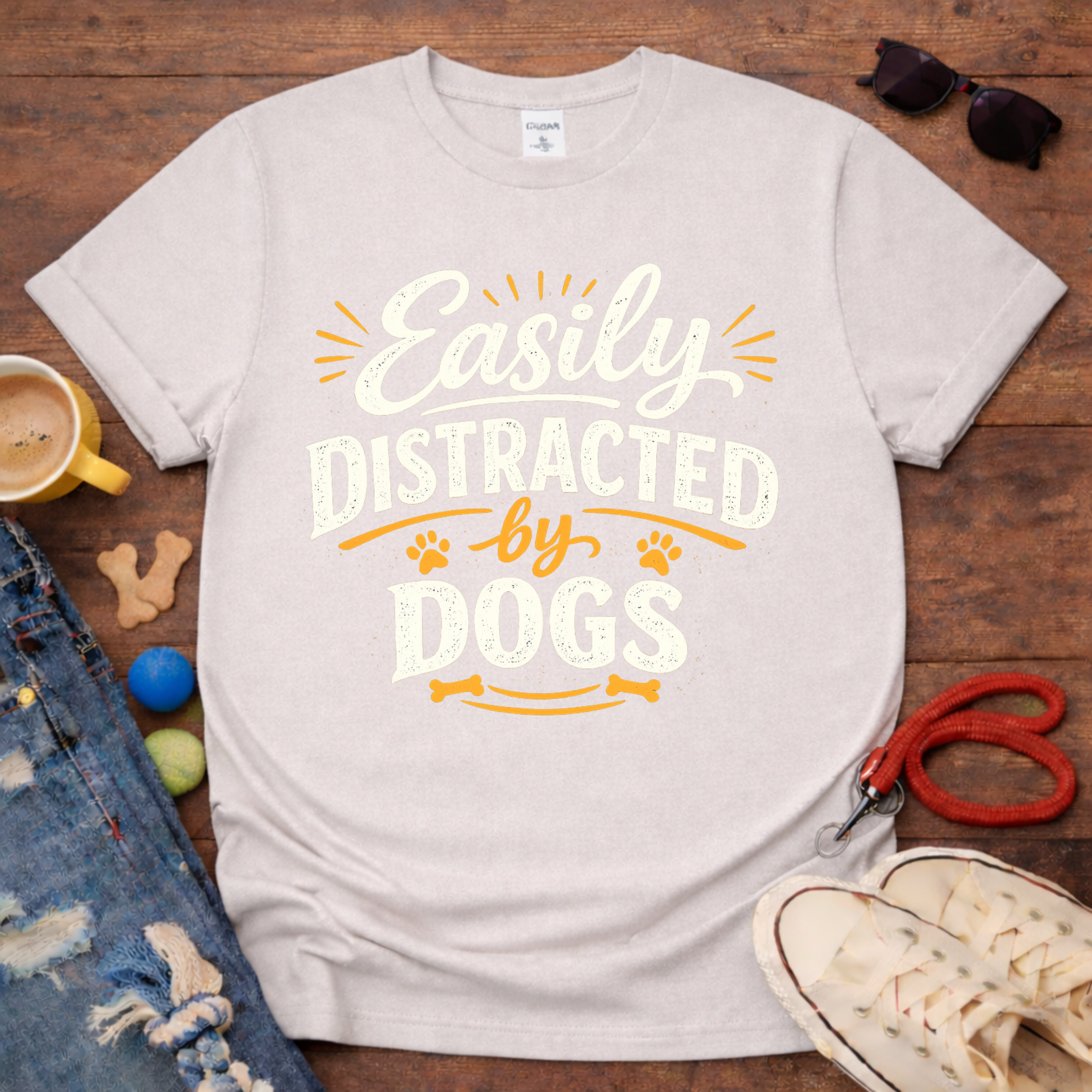 Distracted by dogs T-Shirt