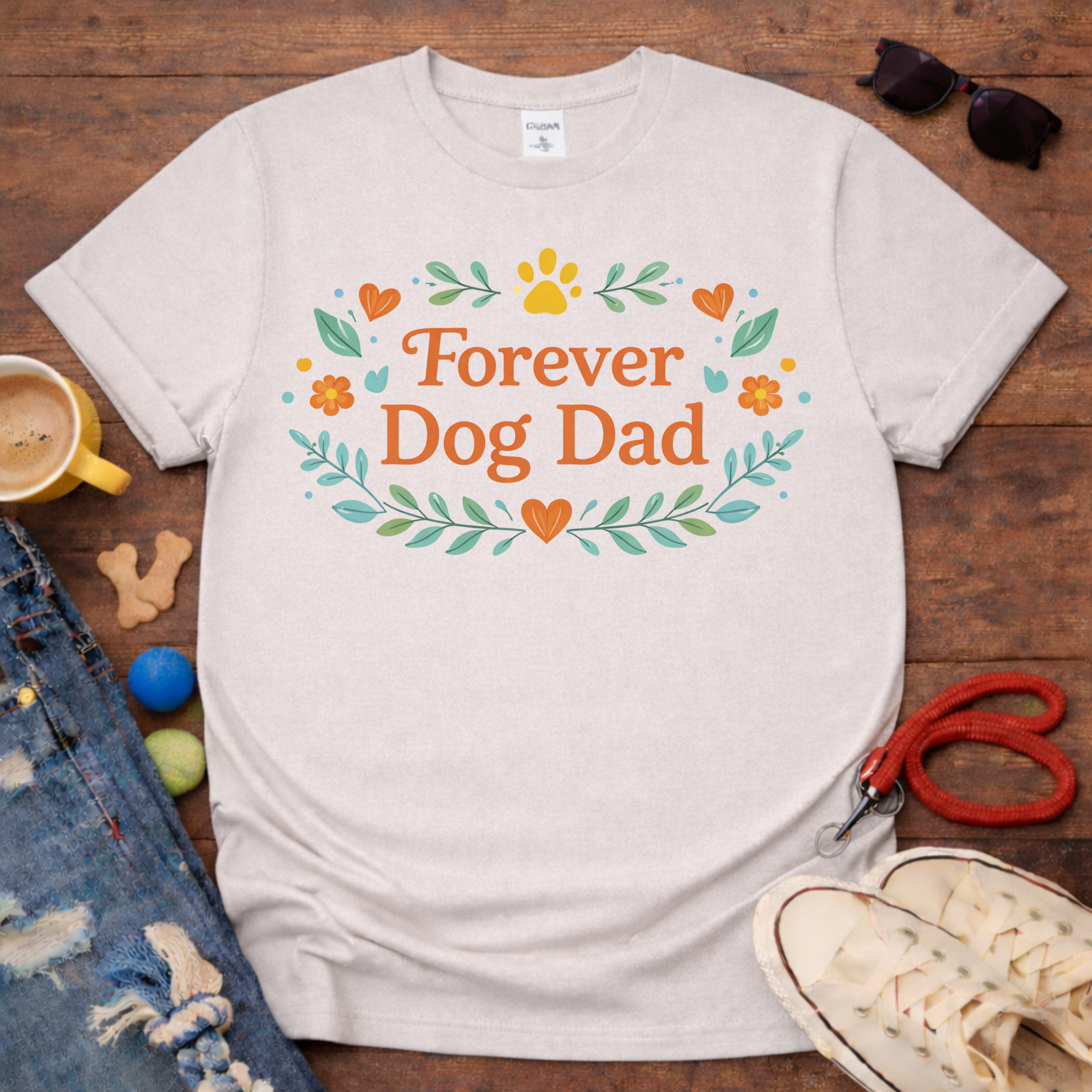 Forever Dog Dad T-Shirt