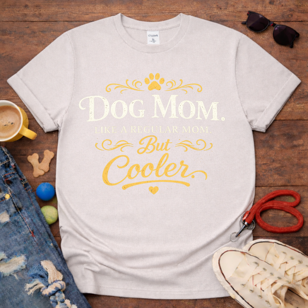 Cool Dog Mom T-Shirt