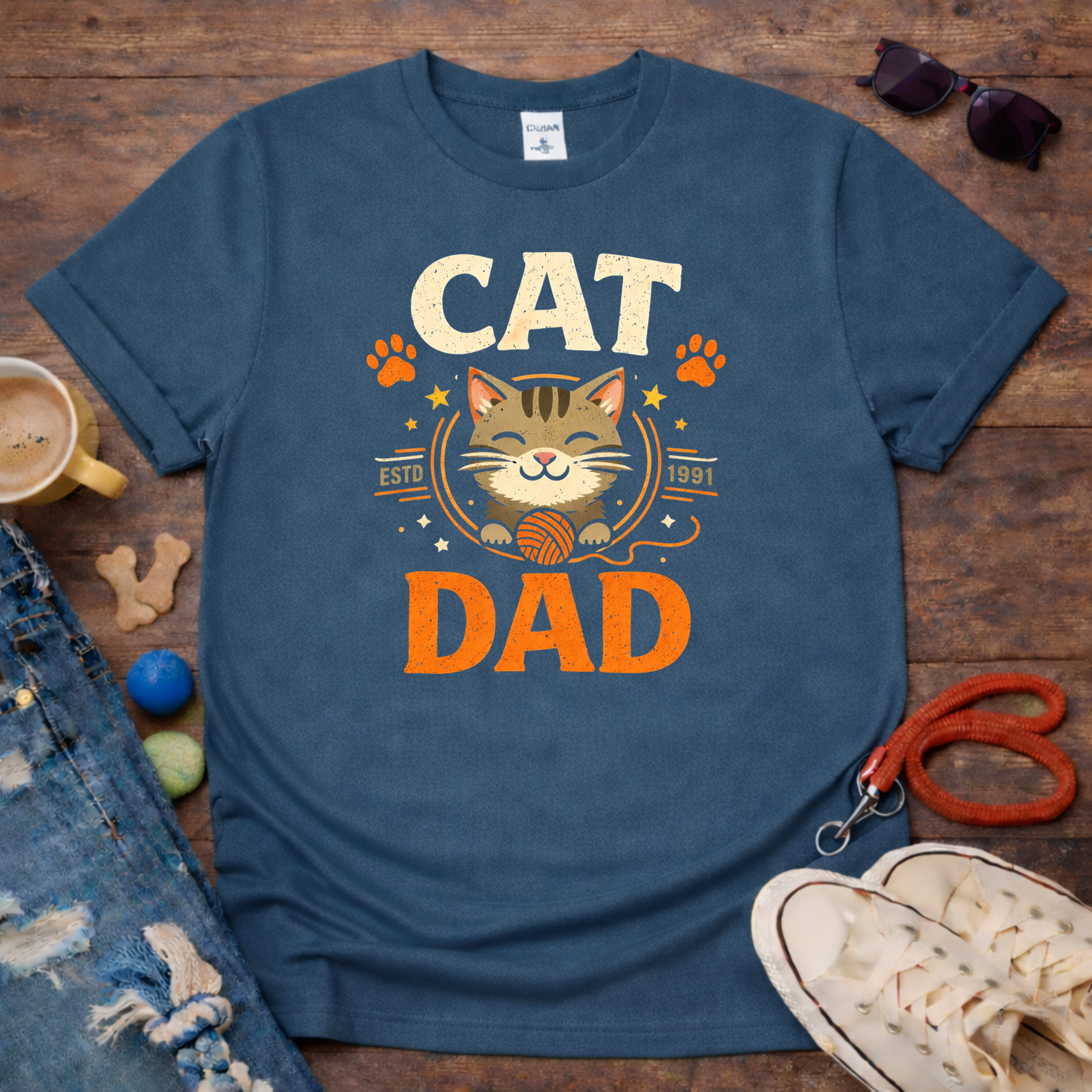 Cat Dad T-Shirt