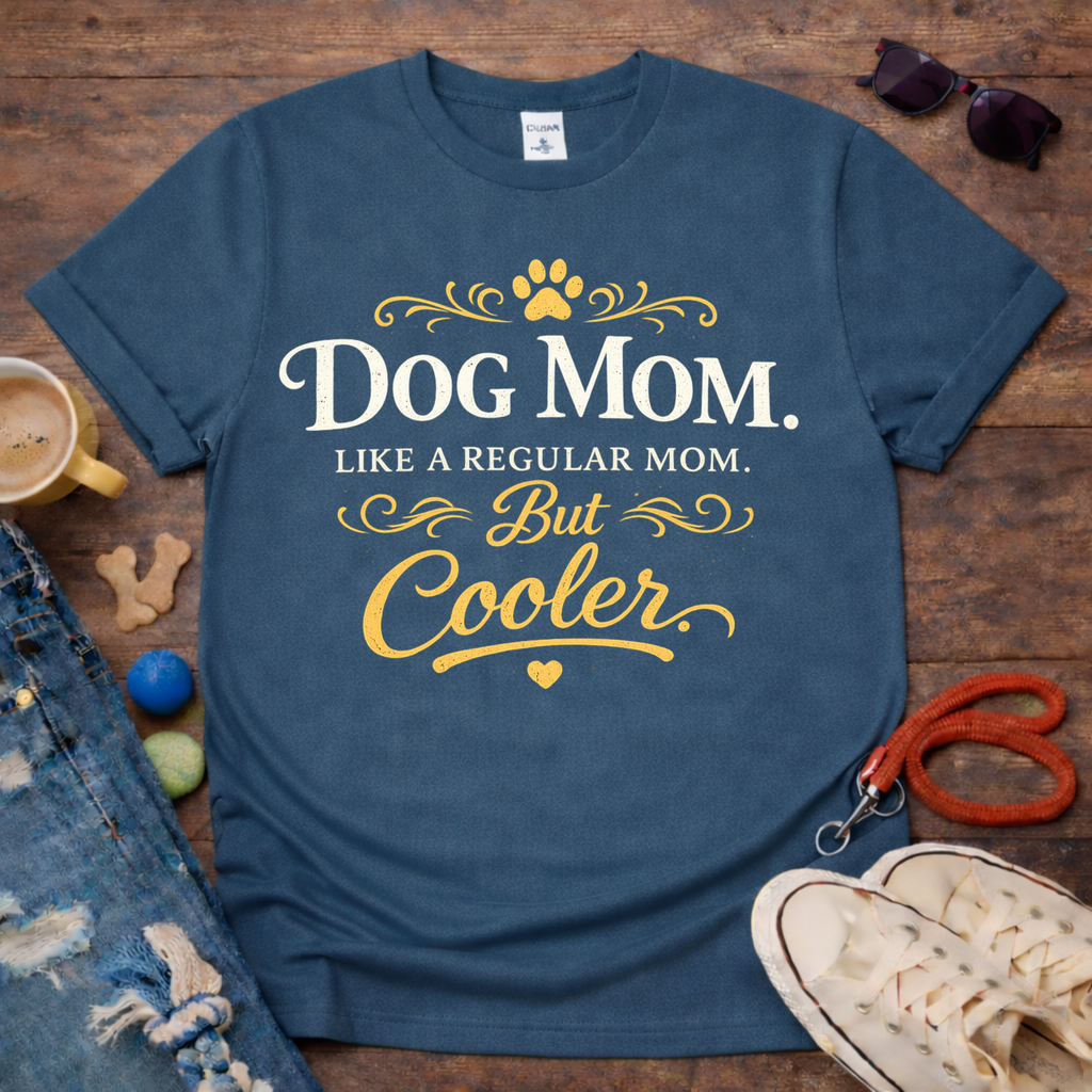 Cool Dog Mom T-Shirt