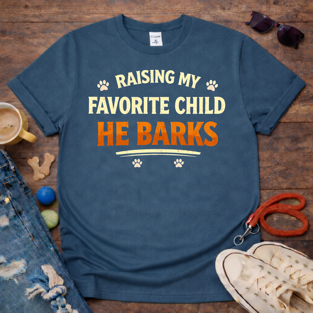 He Barks T-Shirt