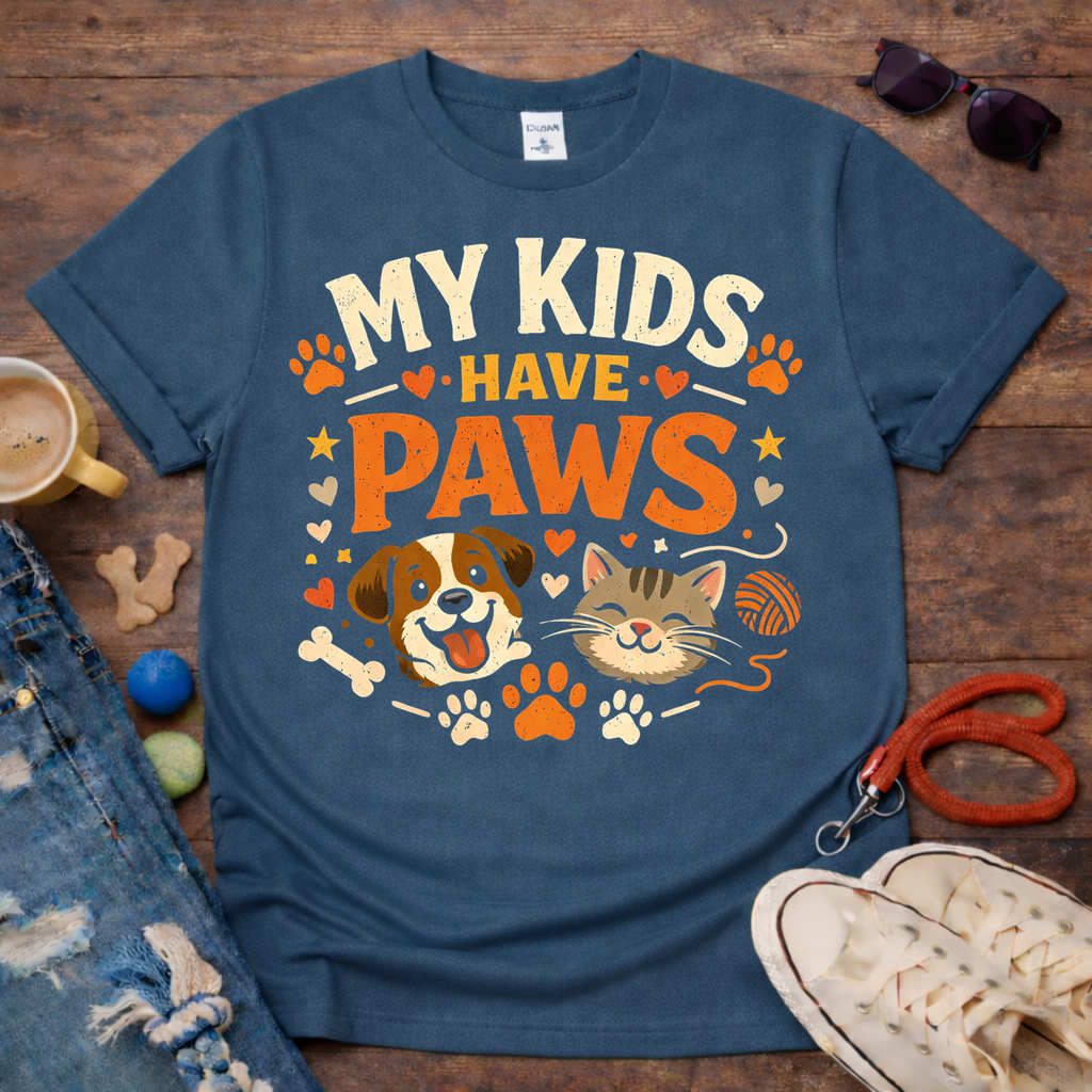 My Kids Have Paws T-Shirt