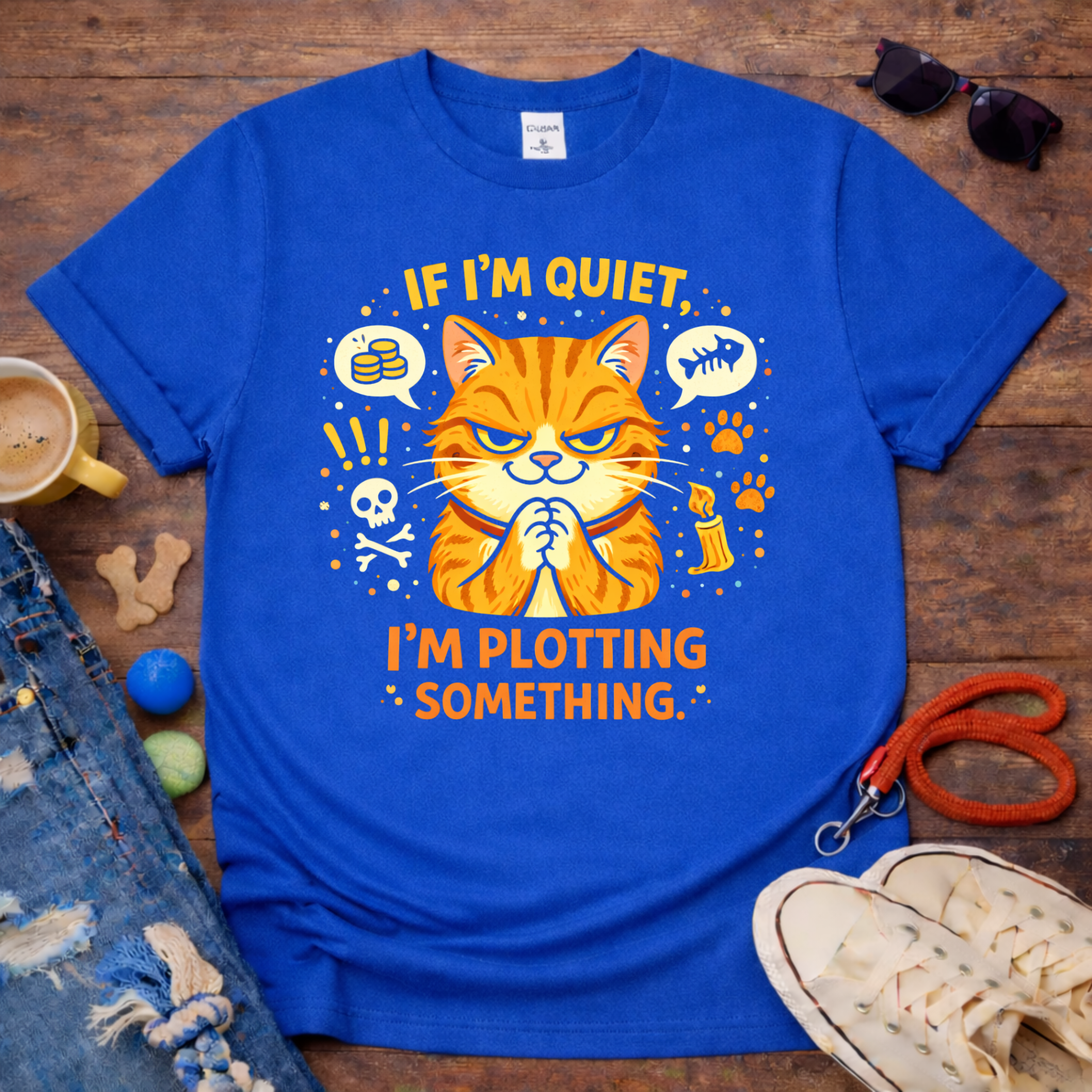 I'm Plotting Something T-Shirt