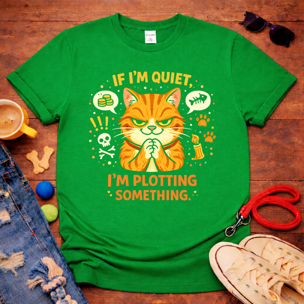 I'm Plotting Something T-Shirt