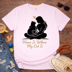Home is Where My Cat is T-Shirt