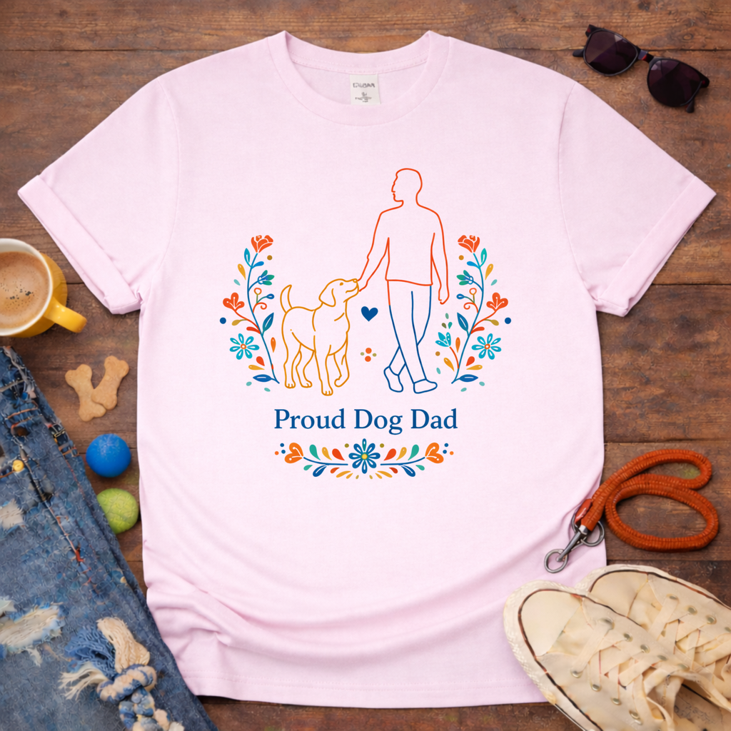 Proud Dog Dad T-Shirt