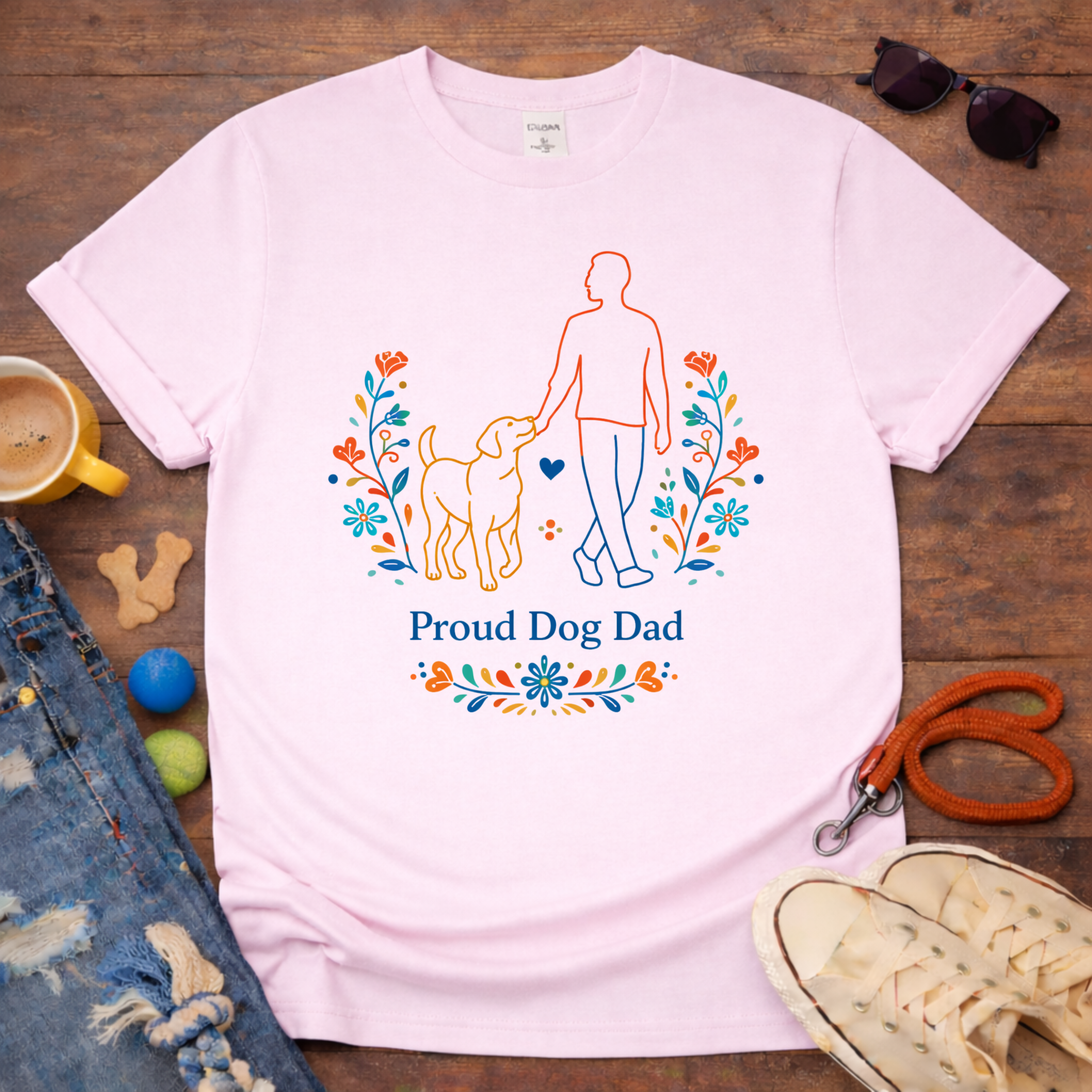 Proud Dog Dad T-Shirt