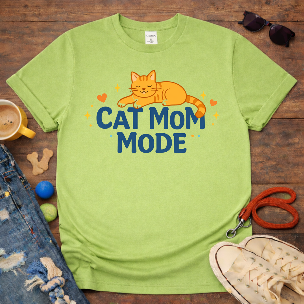 Cat Mom Mode T-Shirt