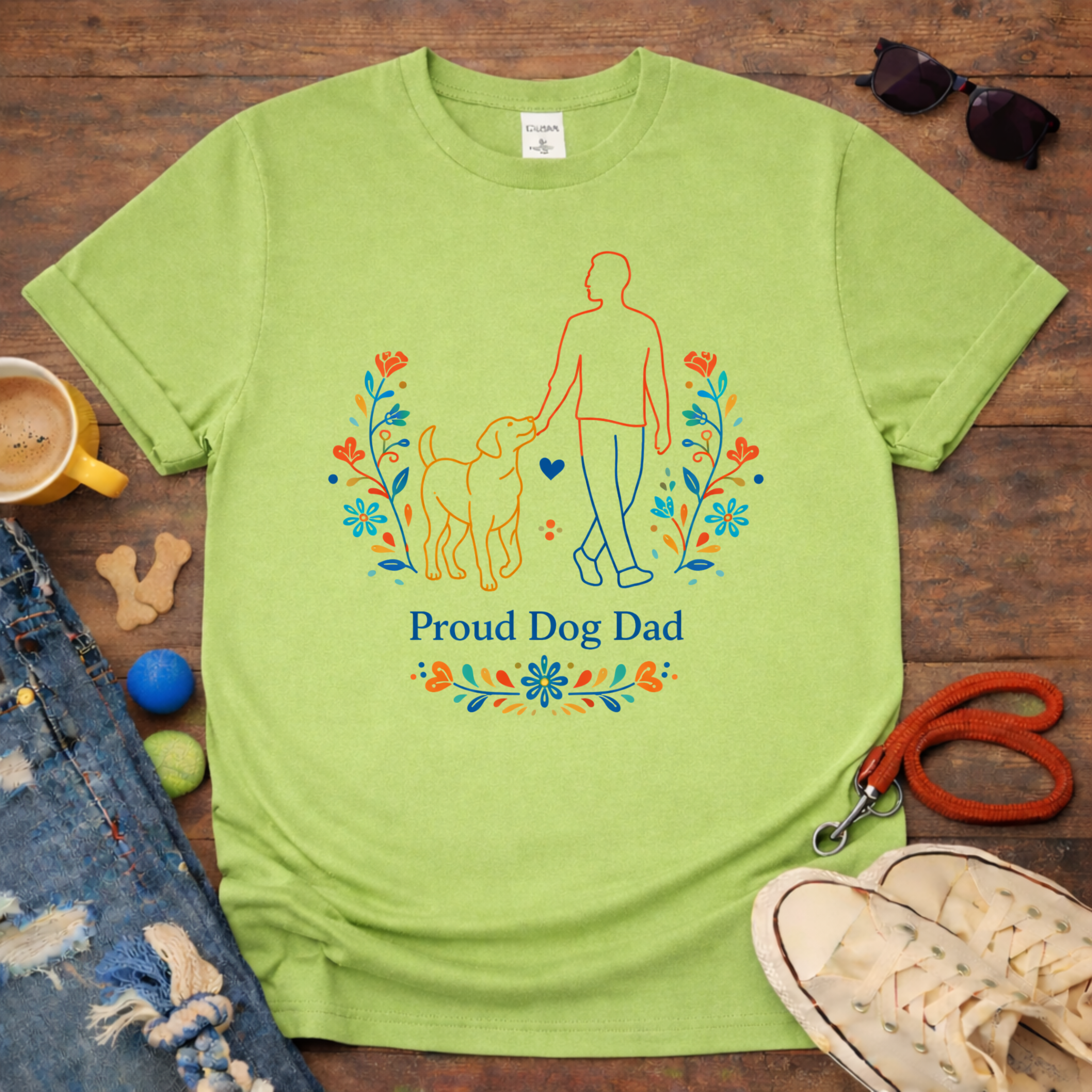 Proud Dog Dad T-Shirt