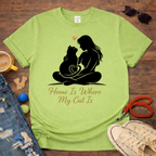 Home is Where My Cat is T-Shirt