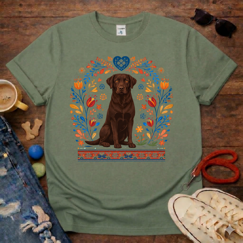 Floral Lab T-Shirt
