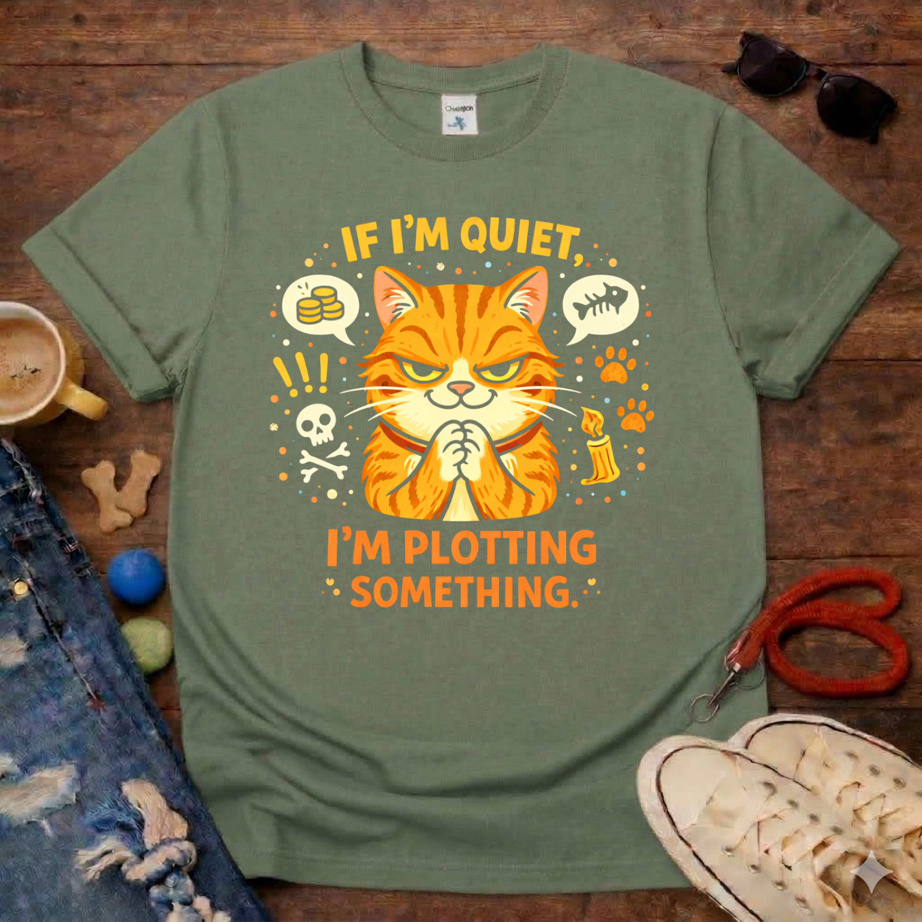 I'm Plotting Something T-Shirt