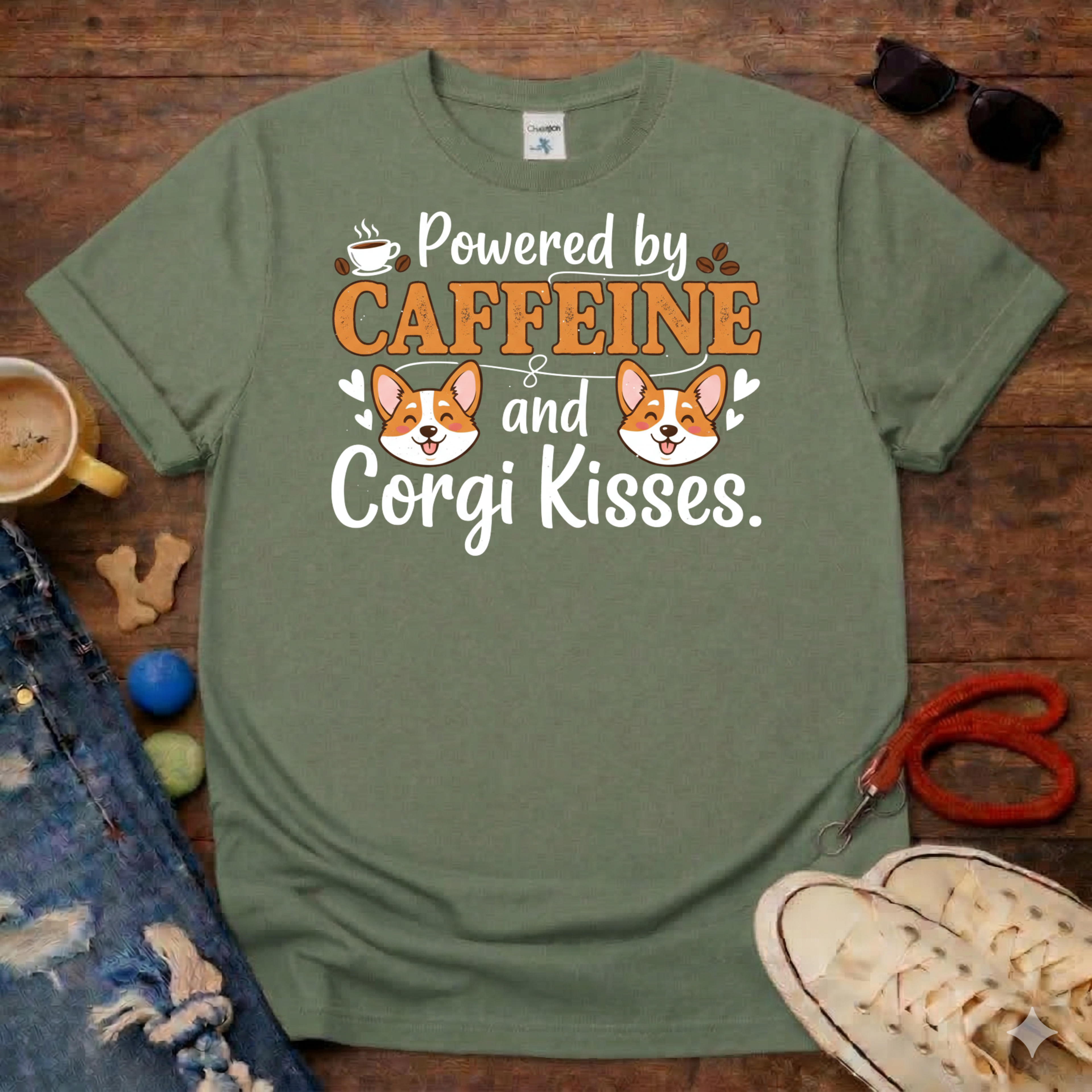 Corgi Kisses T-Shirt